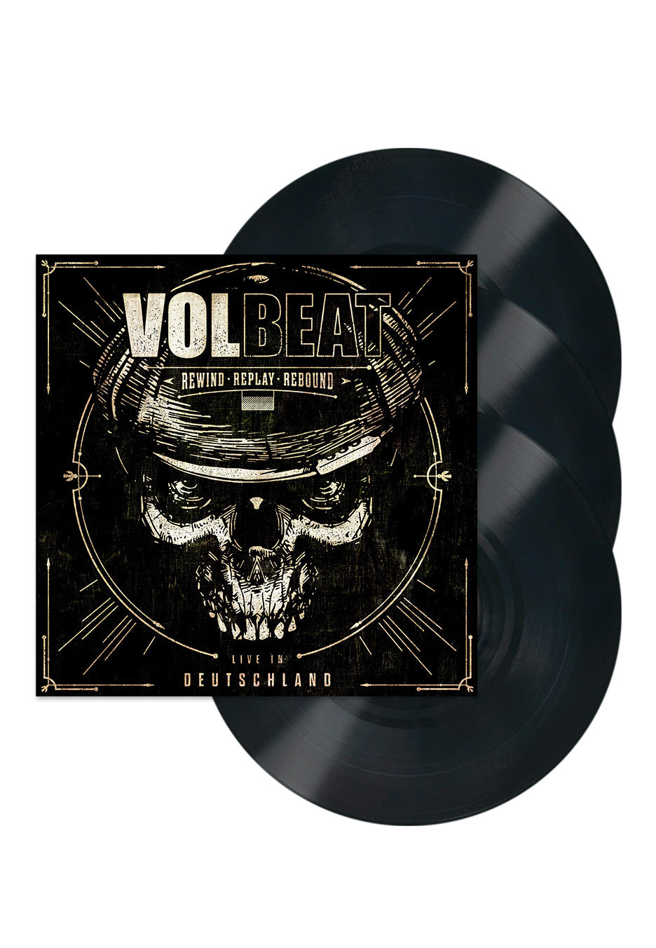 Volbeat - Rewind, Replay, Rebound; Live in Deutschland - 3 Vinyl | Neutral-Image