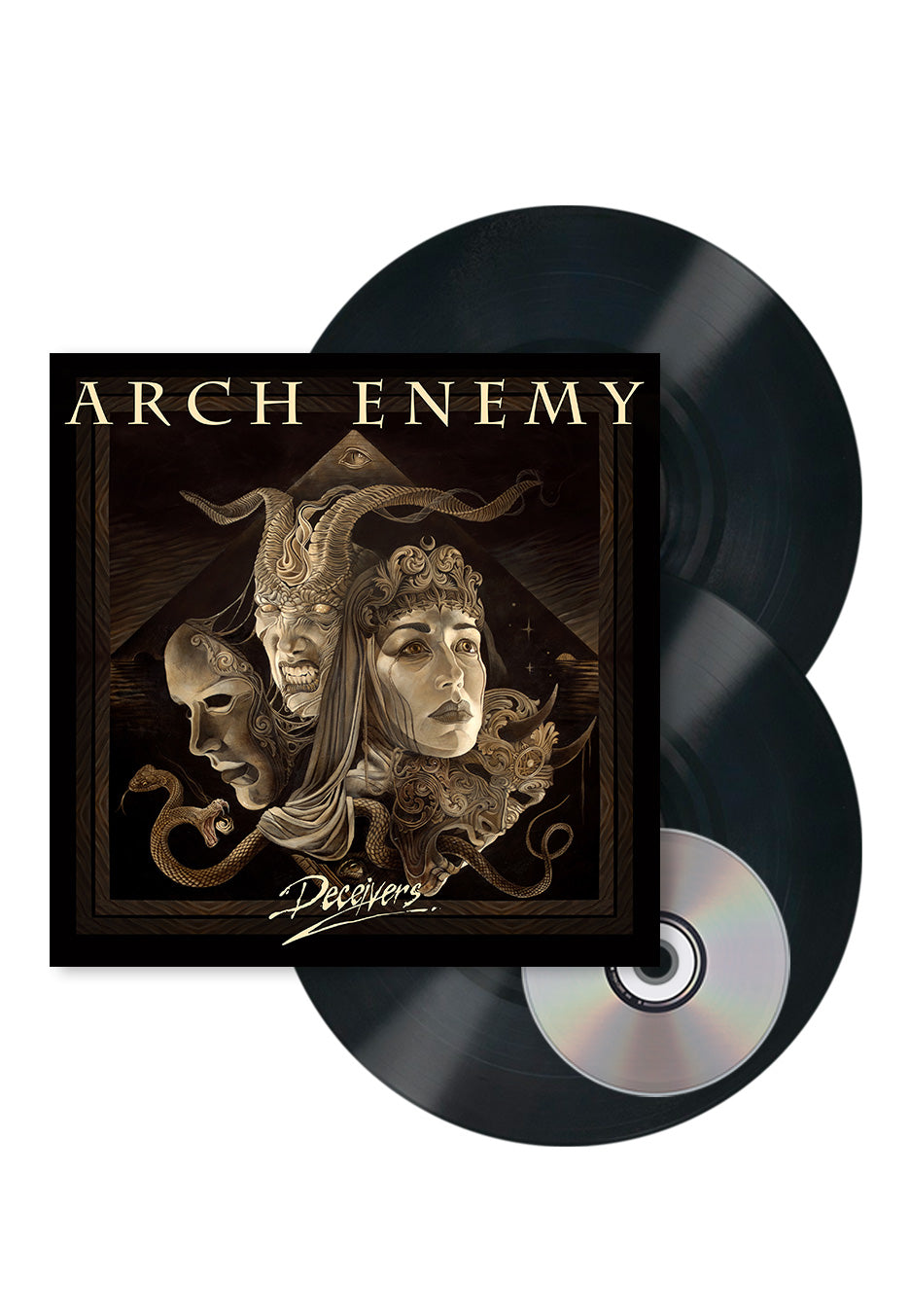 Arch Enemy - Deceivers Ltd. Deluxe - Artbook 2 Vinyl + CD | Neutral-Image