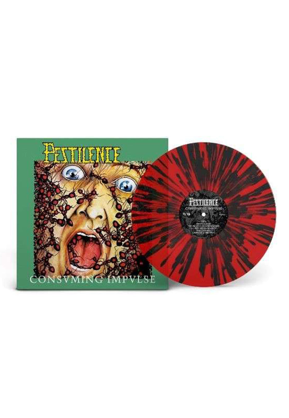 Pestilence - Consuming Impulse (Remastered) Ltd. Red/Black - Marbled Vinyl | Neutral-Image