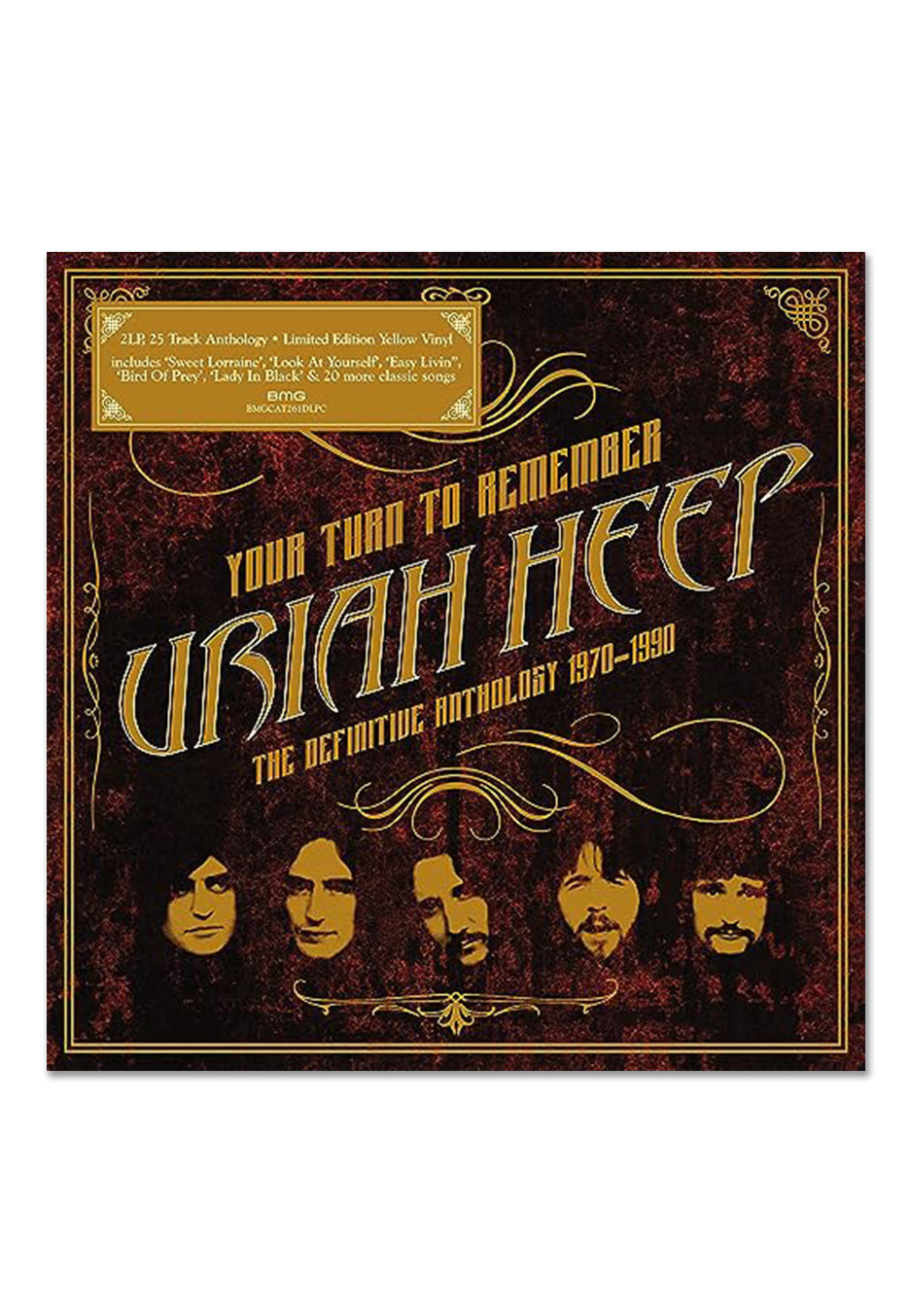 Uriah Heep - The Definitive Anthology 1970-1990 Ltd. Yellow - Colored 2 Vinyl | Neutral-Image