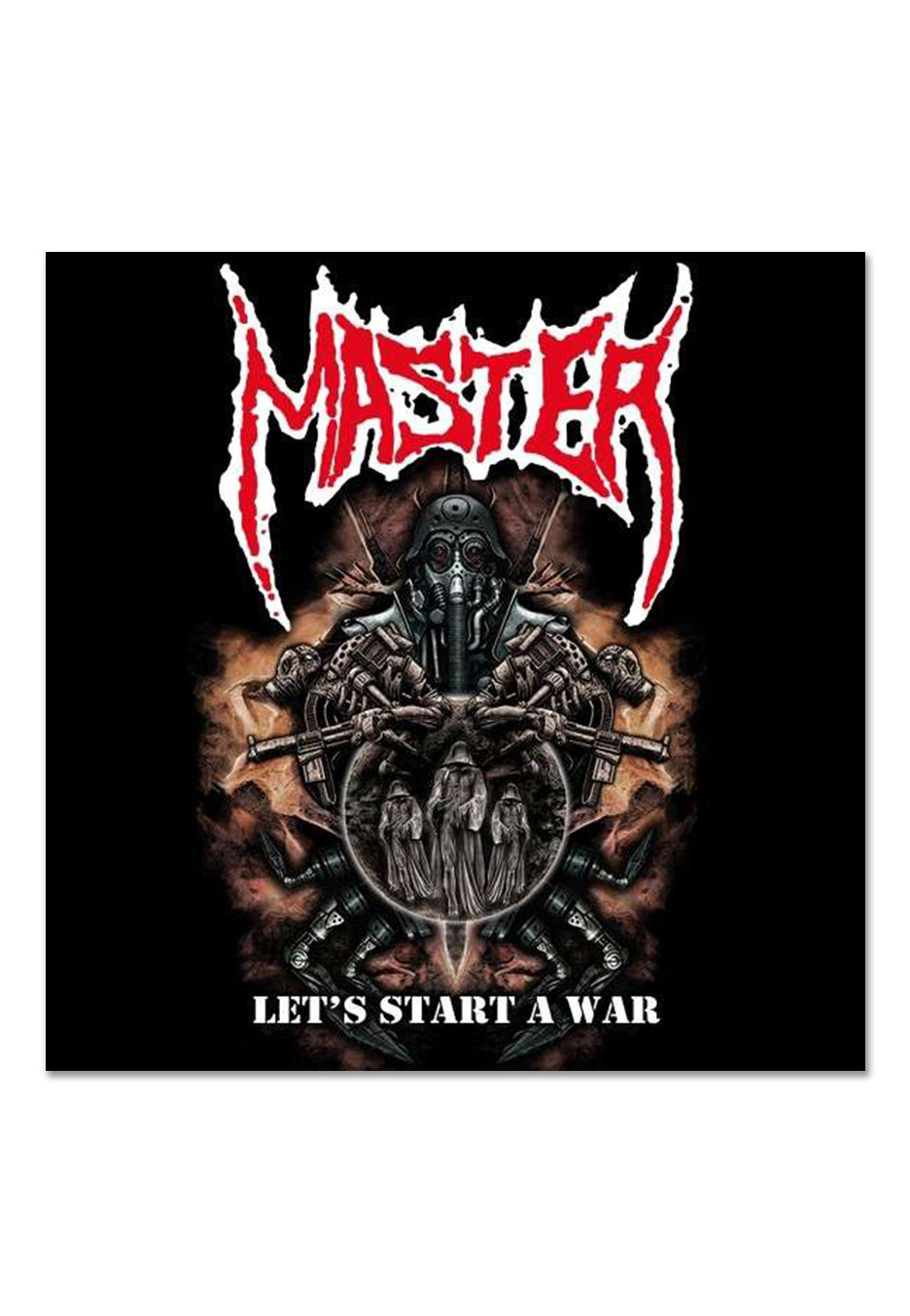 Master - Let's Start A War Ltd. Transparent Red - Colored Vinyl | Neutral-Image