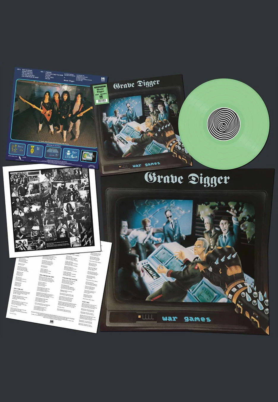 Grave Digger - War Games Ltd. Doublemint - Colored Vinyl | Neutral-Image