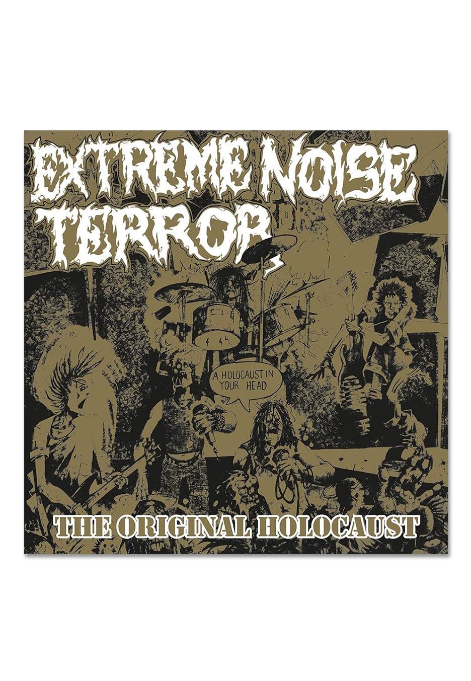 Extreme Noise Terror - Holocaust In Your Head: The Original Holocaust Ltd. Gold - Colored Vinyl | Neutral-Image