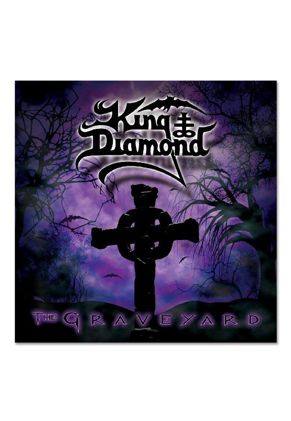 King Diamond - The Graveyard Purple/Red/White - Marbled 2 Vinyl | Neutral-Image