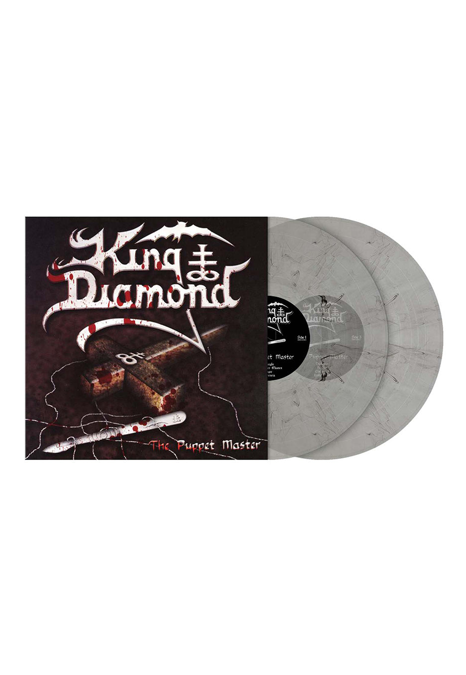 King Diamond - The Puppet Master Crystal Clear with Black Smoke - Colored 2 Vinyl | Neutral-Image