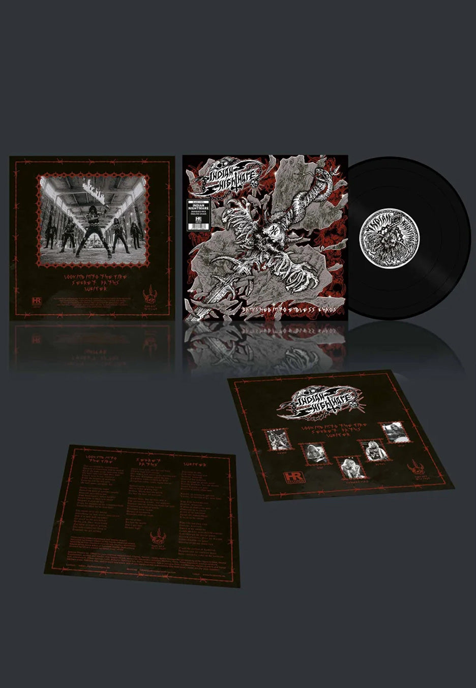 Indian Nightmare - Banished Into Endless Chaos Ltd. Black - Vinyl | Neutral-Image