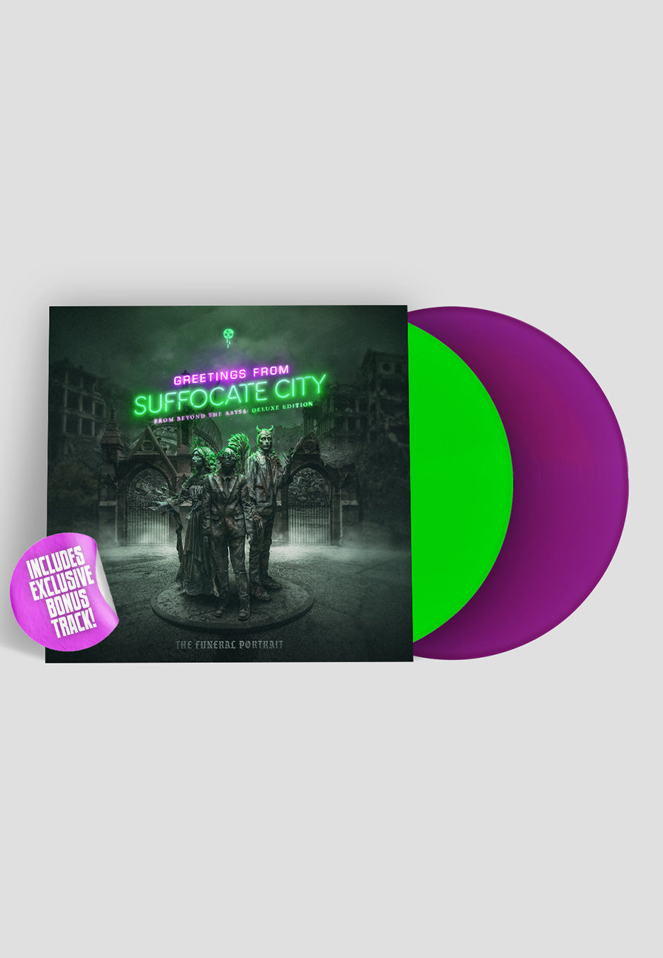 The Funeral Portrait - Greeting From Suffocate City (Deluxe) Neon - Colored 2 Vinyl | Neutral-Image