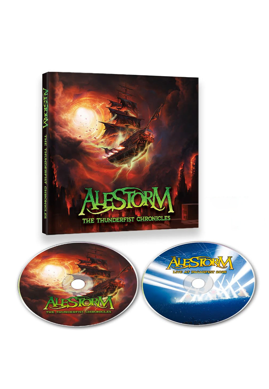 Alestorm - The Thunderfirst Chronicles - 2 CD Mediabook | Neutral-Image