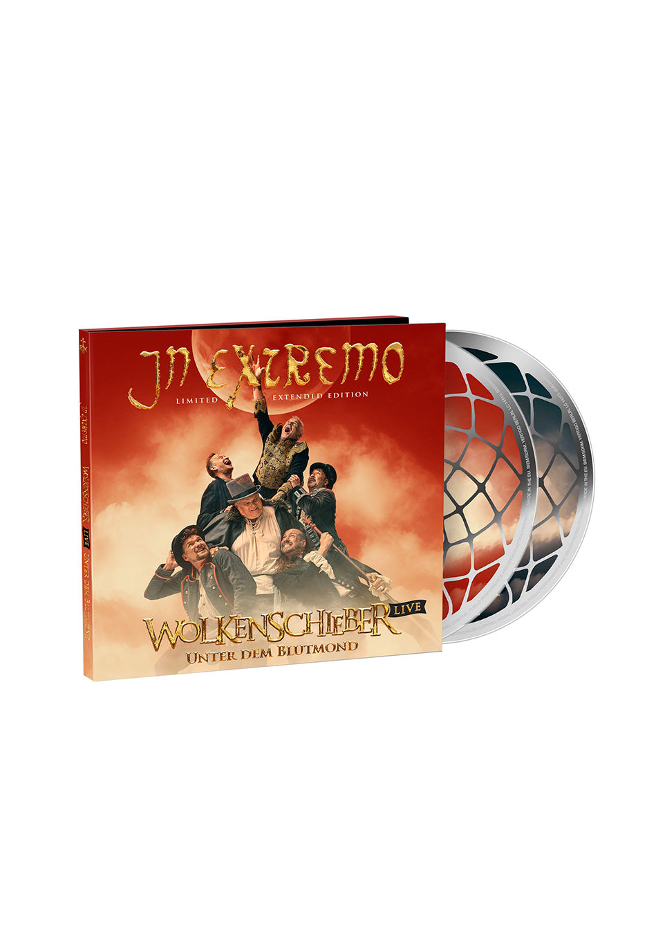 In Extremo - Wolkenschieber Ltd. Unter Dem Blutmond LIVE - 2 CD | Neutral-Image