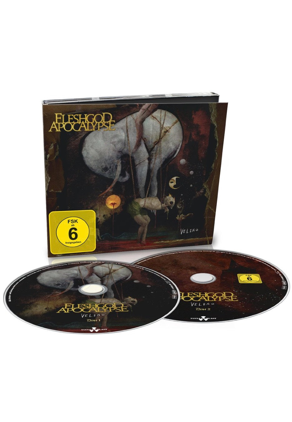 Fleshgod Apocalypse - Veleno - Digipak CD + Blu Ray | Neutral-Image