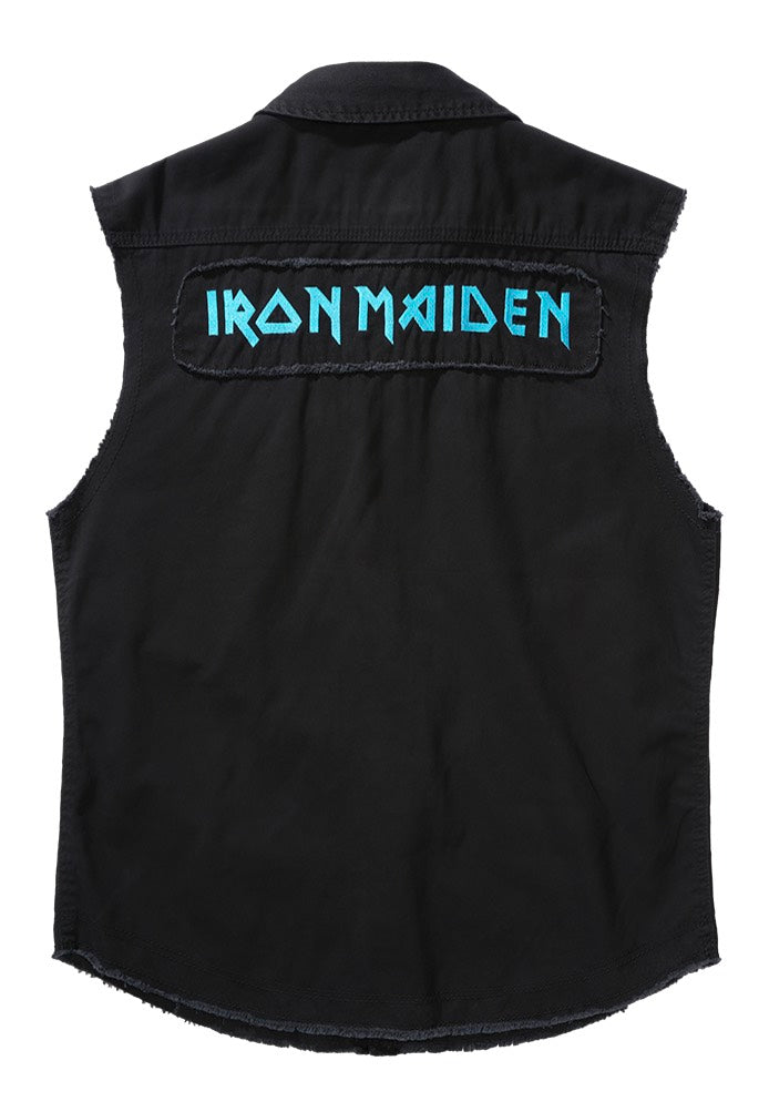 Brandit x Iron Maiden - Fear Of The Dark Vintage - Vest | Neutral-Image