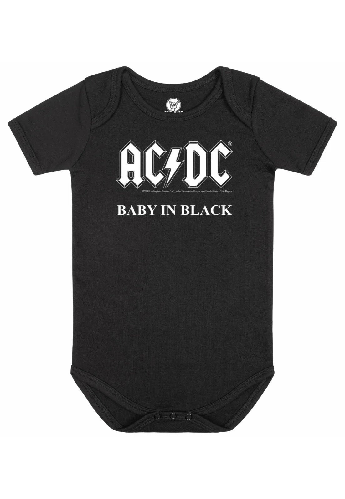 AC/DC - Baby In Black Babygrow - Bodysuit | Men-Image