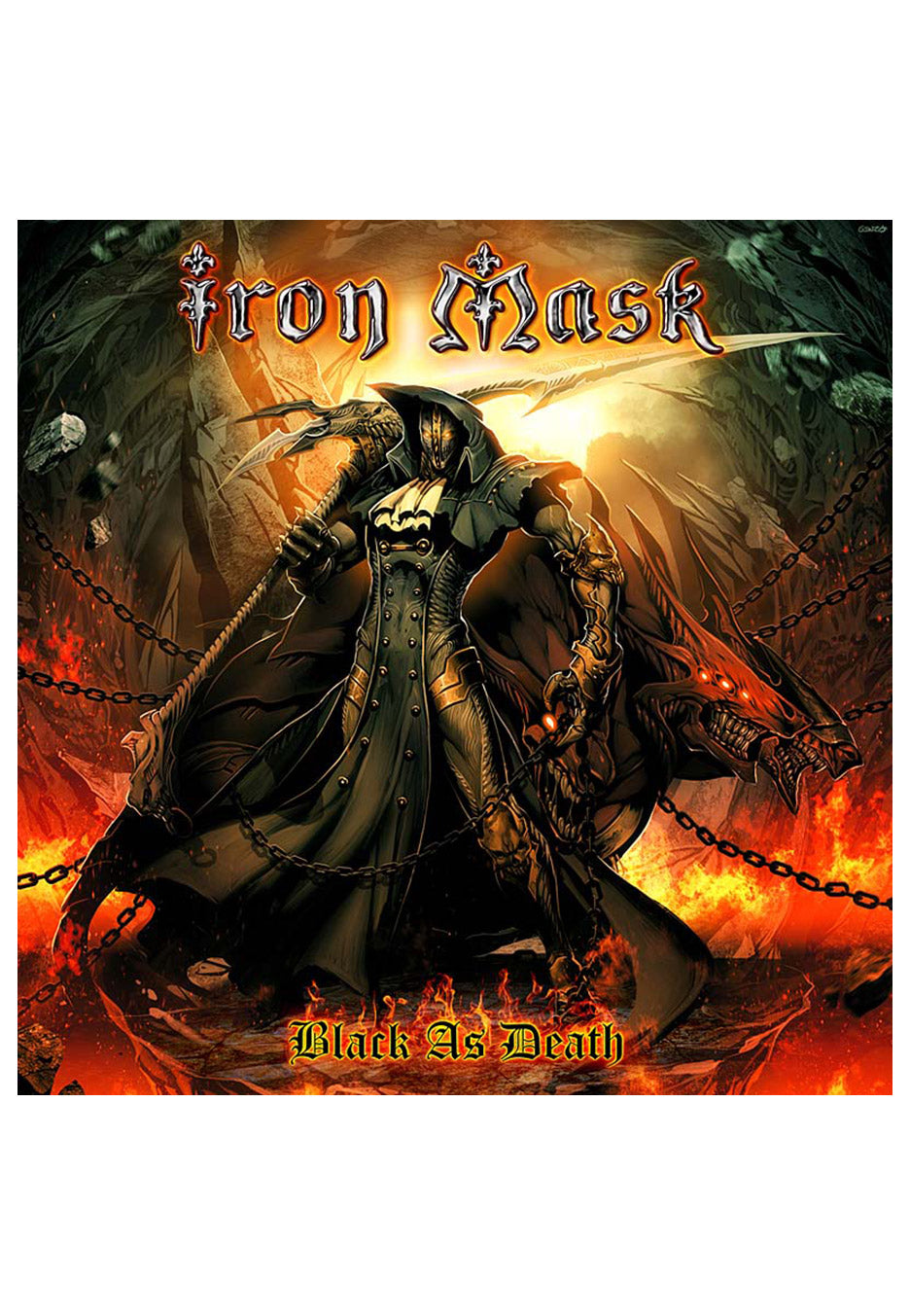 Iron Mask - Black As Death - CD | Neutral-Image