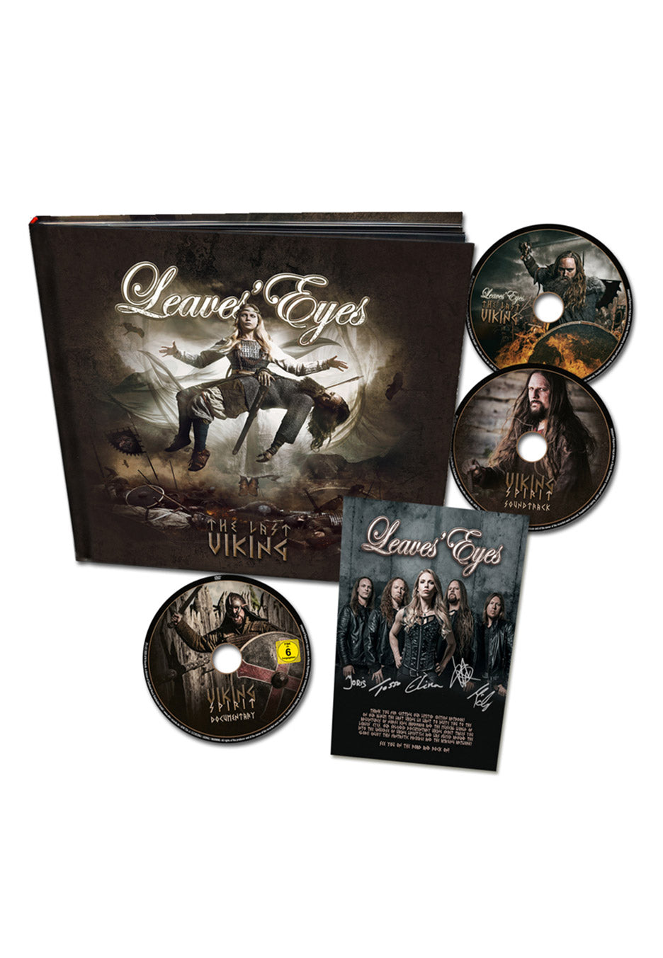 Leaves' Eyes - The Last Viking Ltd. - CD + DVD | Neutral-Image