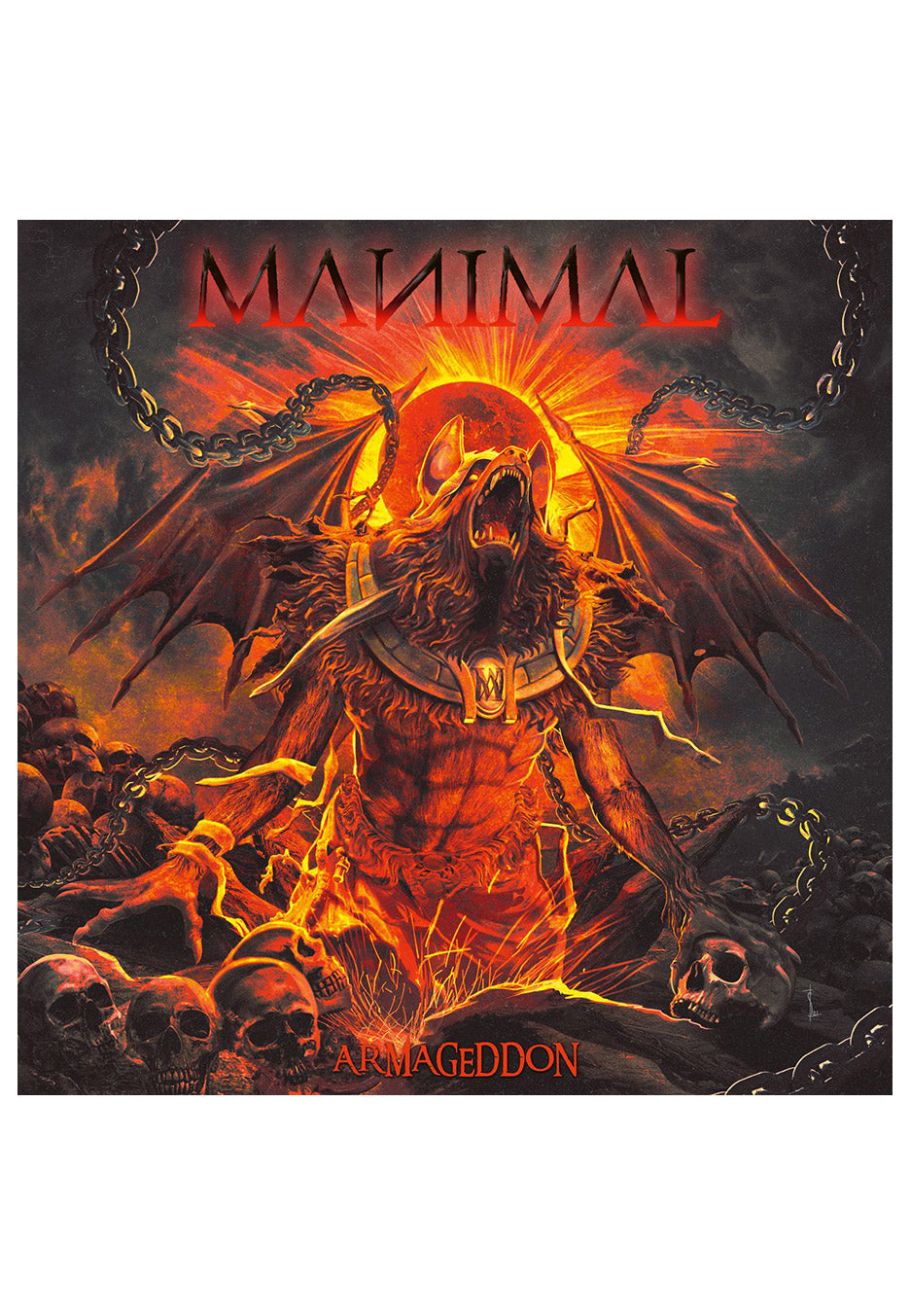 Manimal - Armageddon Ltd. Red - Colored Vinyl | Neutral-Image