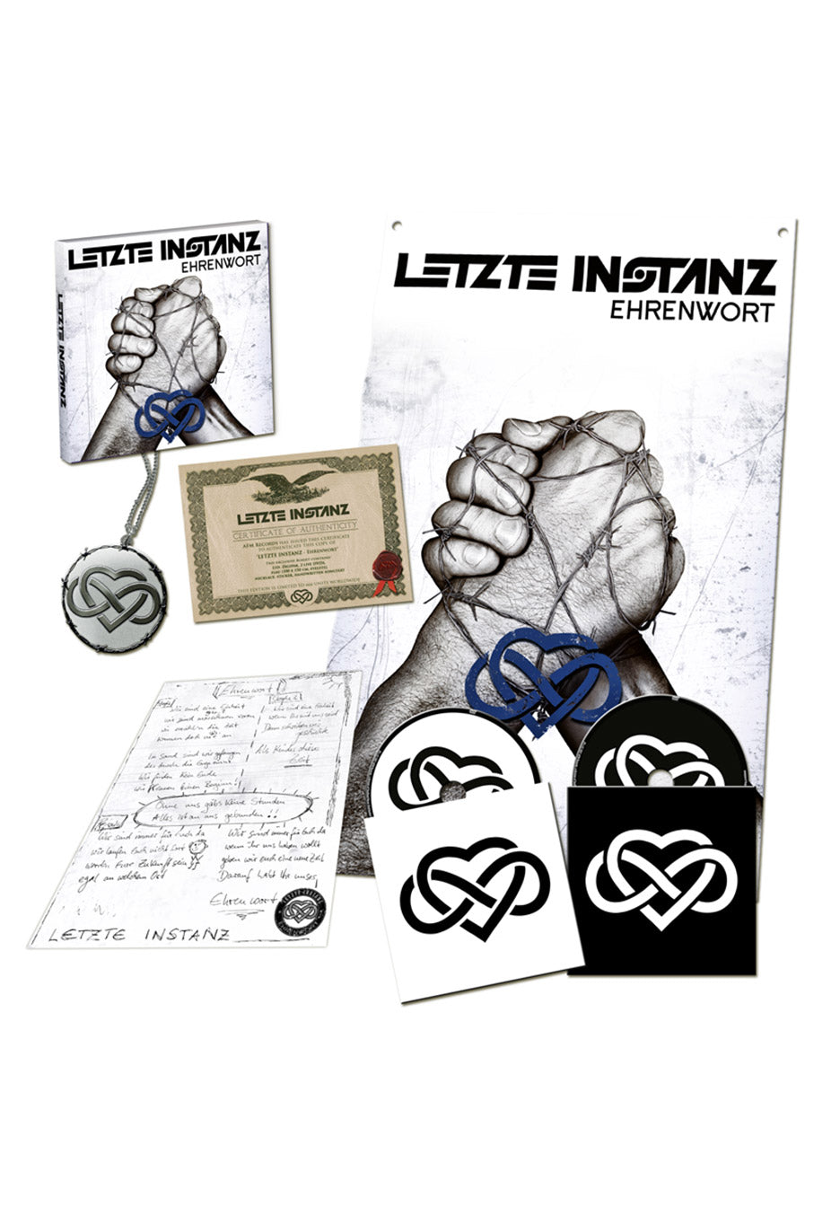 Letzte Instanz - Ehrenwort - CD + DVD | Neutral-Image