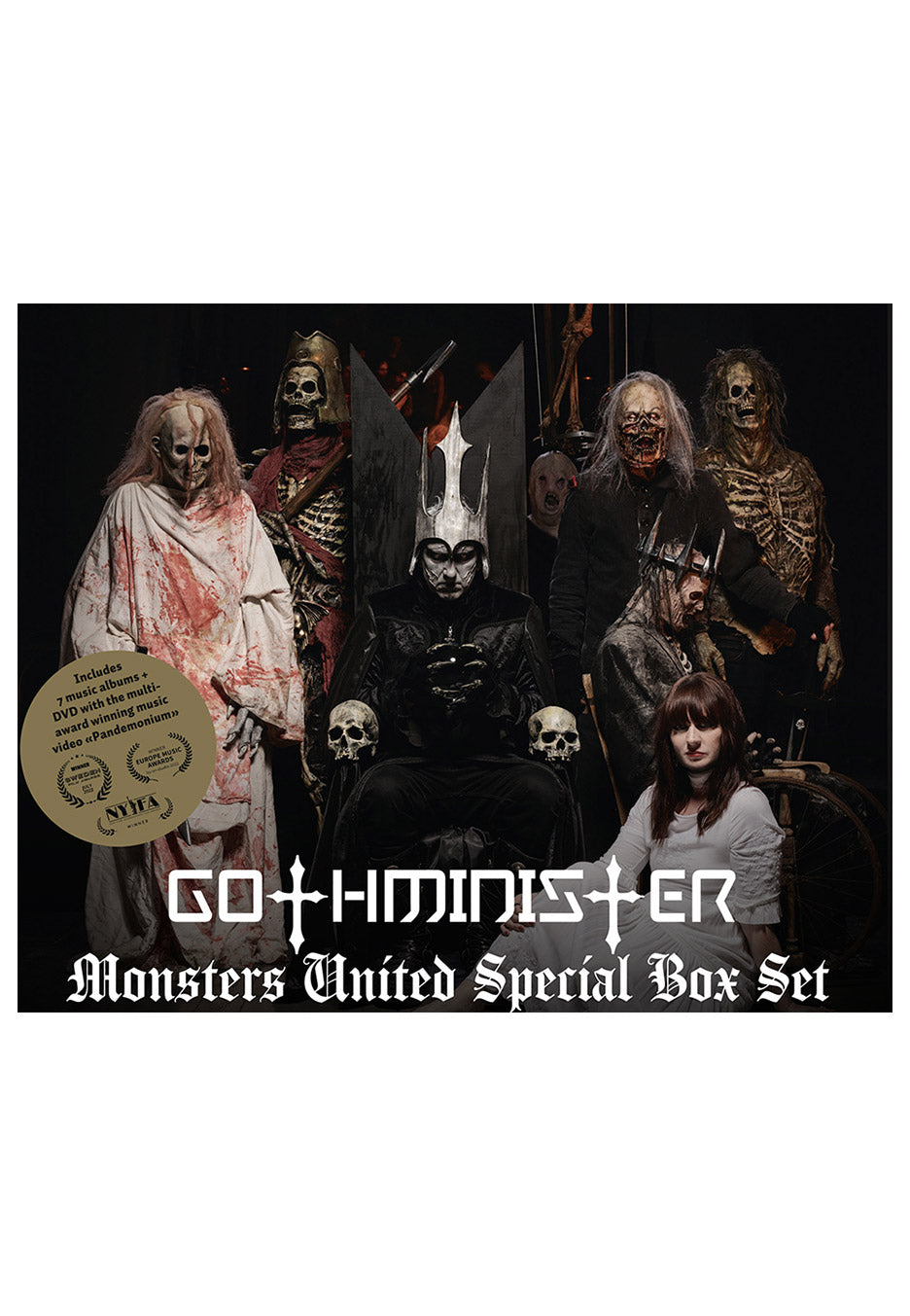 Gothminister - Monsters United Ltd. - CD + DVD | Neutral-Image