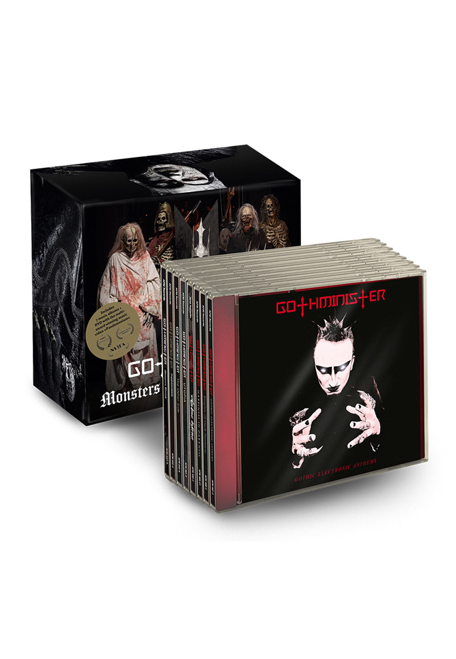 Gothminister - Monsters United Ltd. - CD + DVD | Neutral-Image