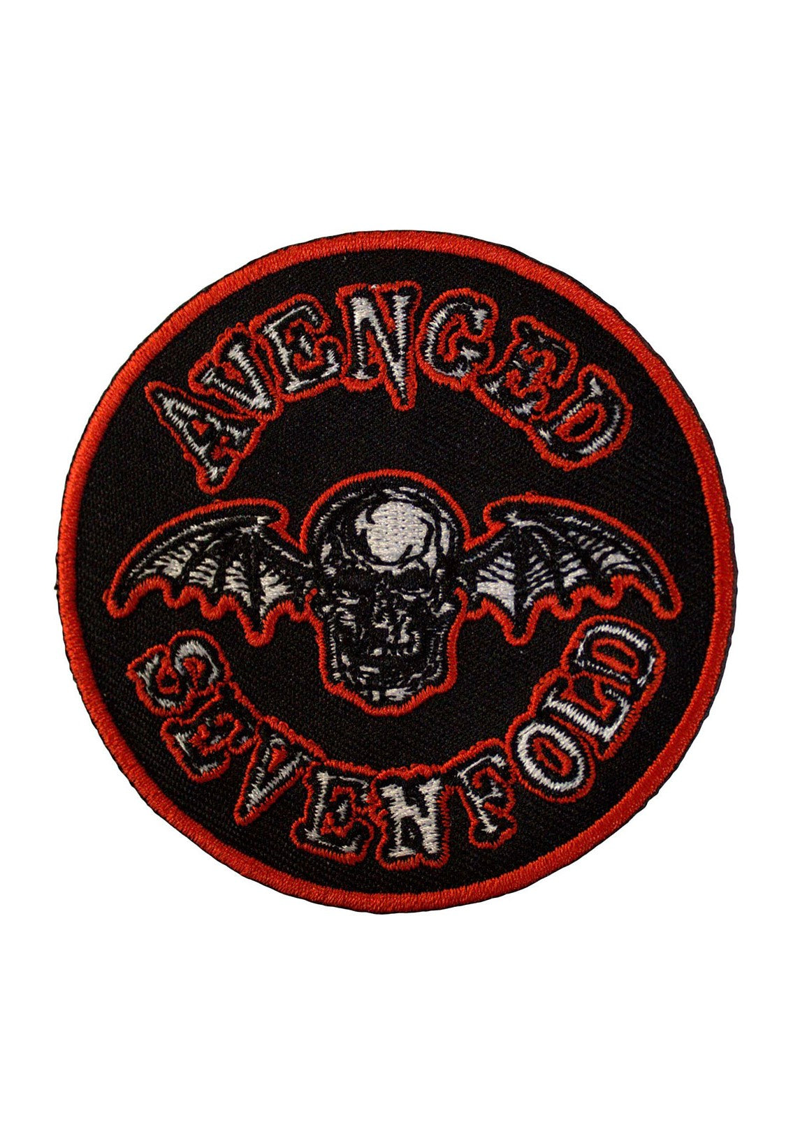 Avenged Sevenfold - Deathbat Orange Border - Patch | Neutral-Image