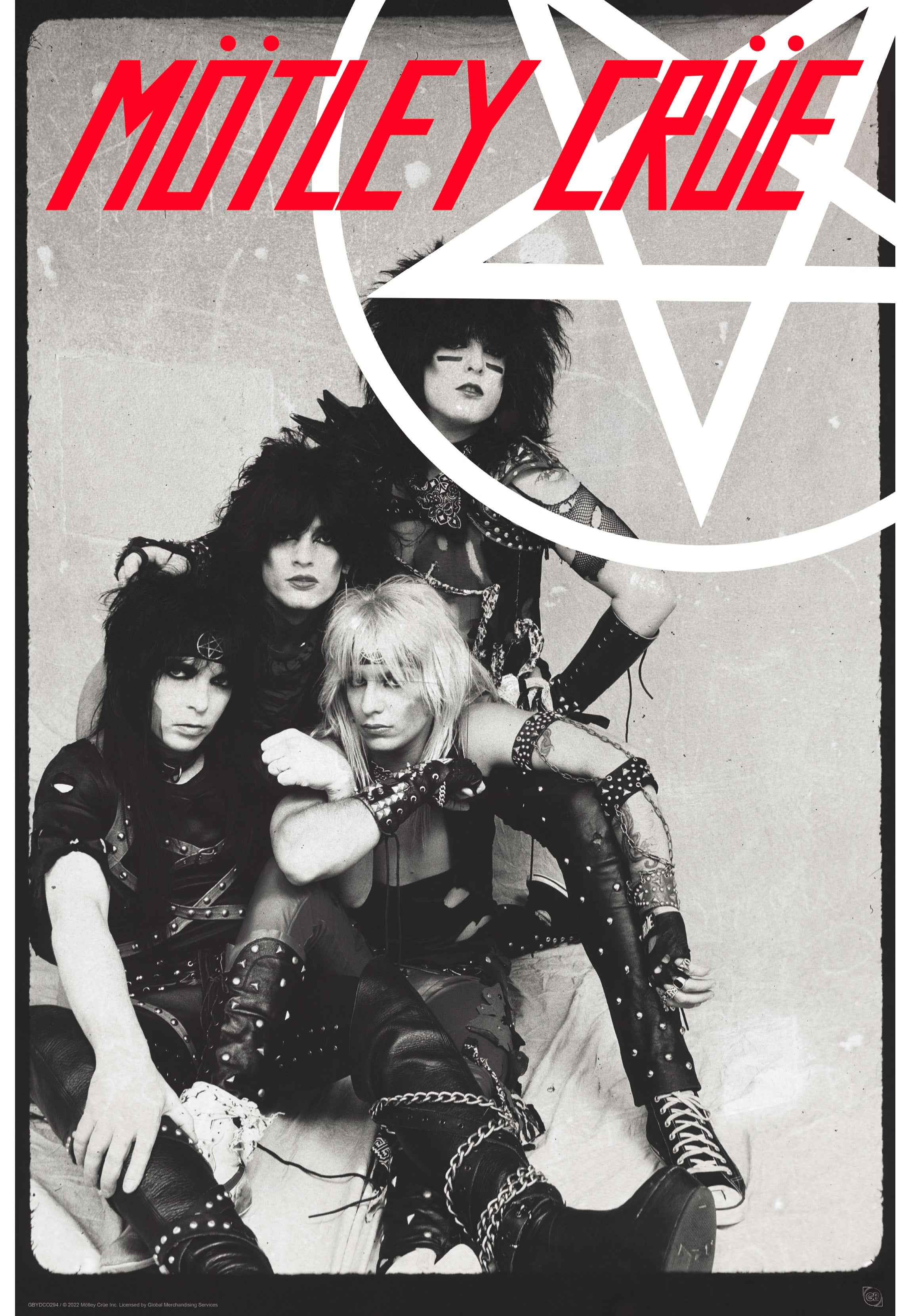 Mötley Crüe - Pentangle Maxi - Poster | Neutral-Image