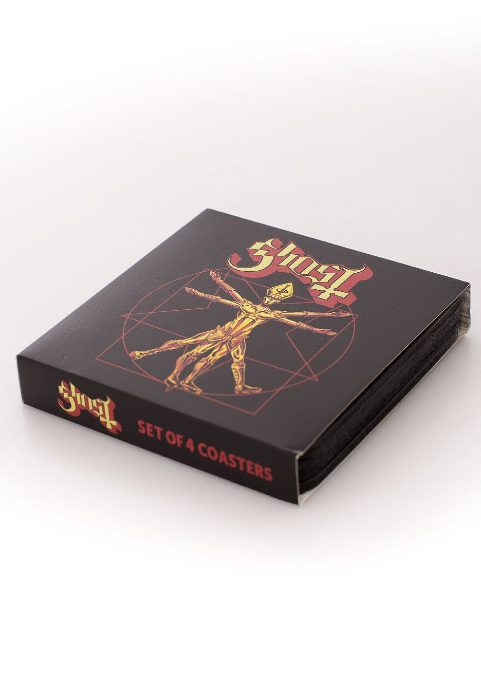 Ghost - 4 Pack - Coaster | Neutral-Image