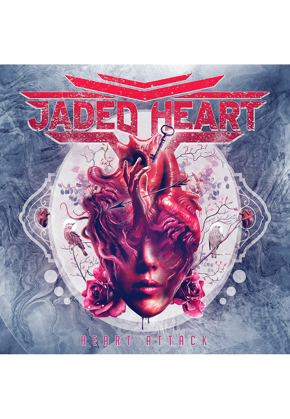 Jaded Heart - Heart Attack Red - Colored Vinyl | Neutral-Image