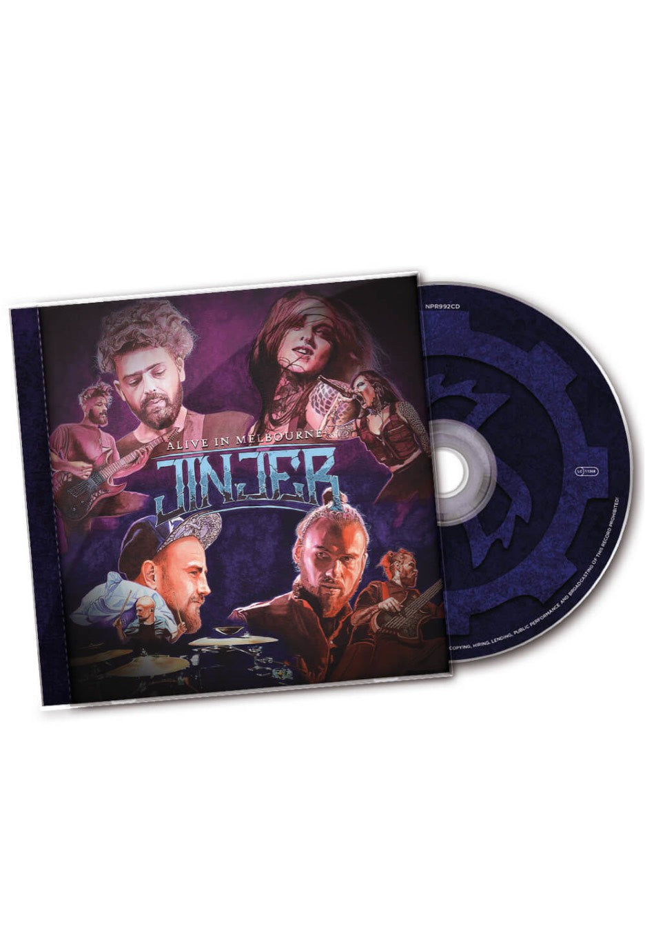 Jinjer - Alive In Melbourne 2020 - CD | Neutral-Image