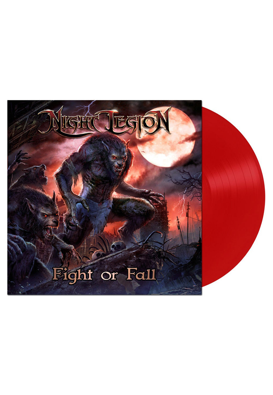 Night Legion - Fight Or Fall Red - Colored Vinyl | Neutral-Image