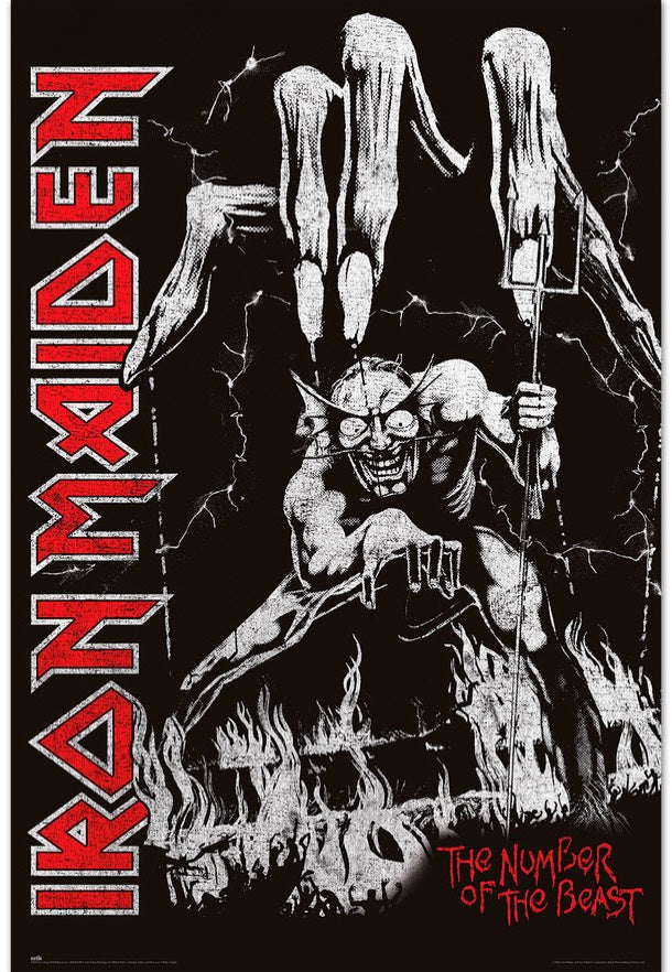 Iron Maiden - Number Of The Beast Maxi - Poster | Neutral-Image