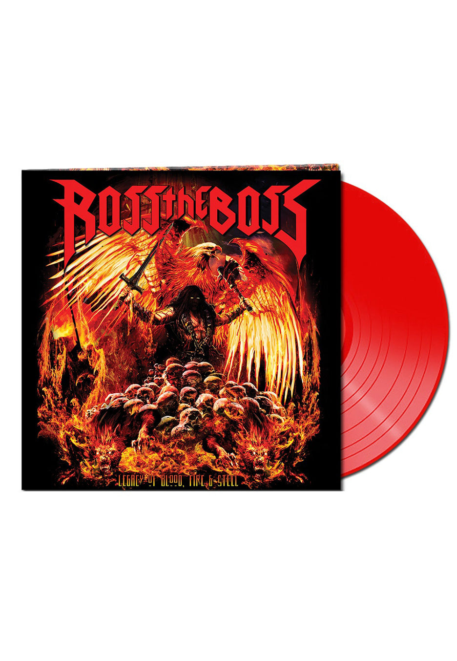 Ross The Boss - Legacy Of Blood Fire & Steel Red - Colored Vinyl | Neutral-Image