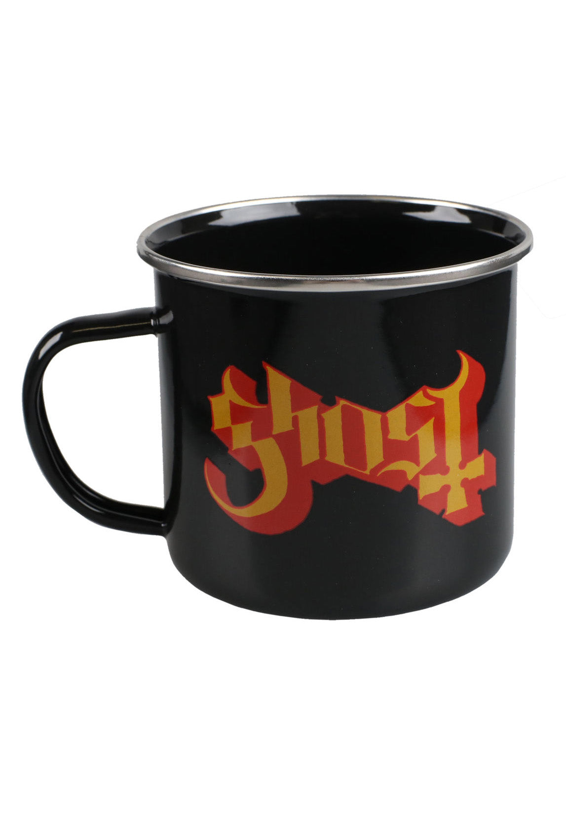 Ghost - Logo Enamel - Mug | Neutral-Image