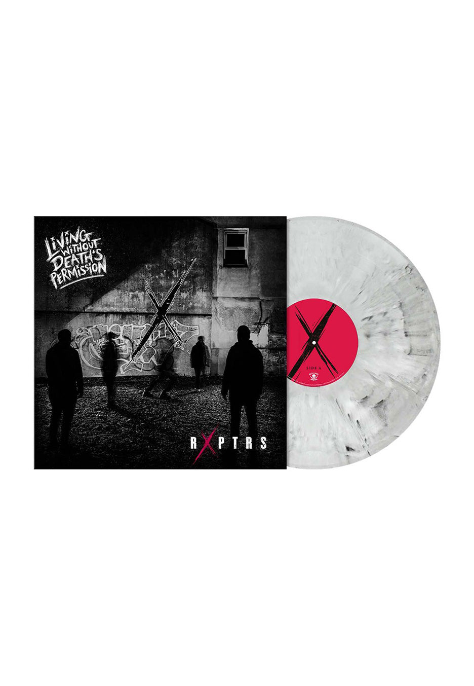 Rxptrs - Living Without Death's Permission White/Black - Marbled Vinyl | Neutral-Image