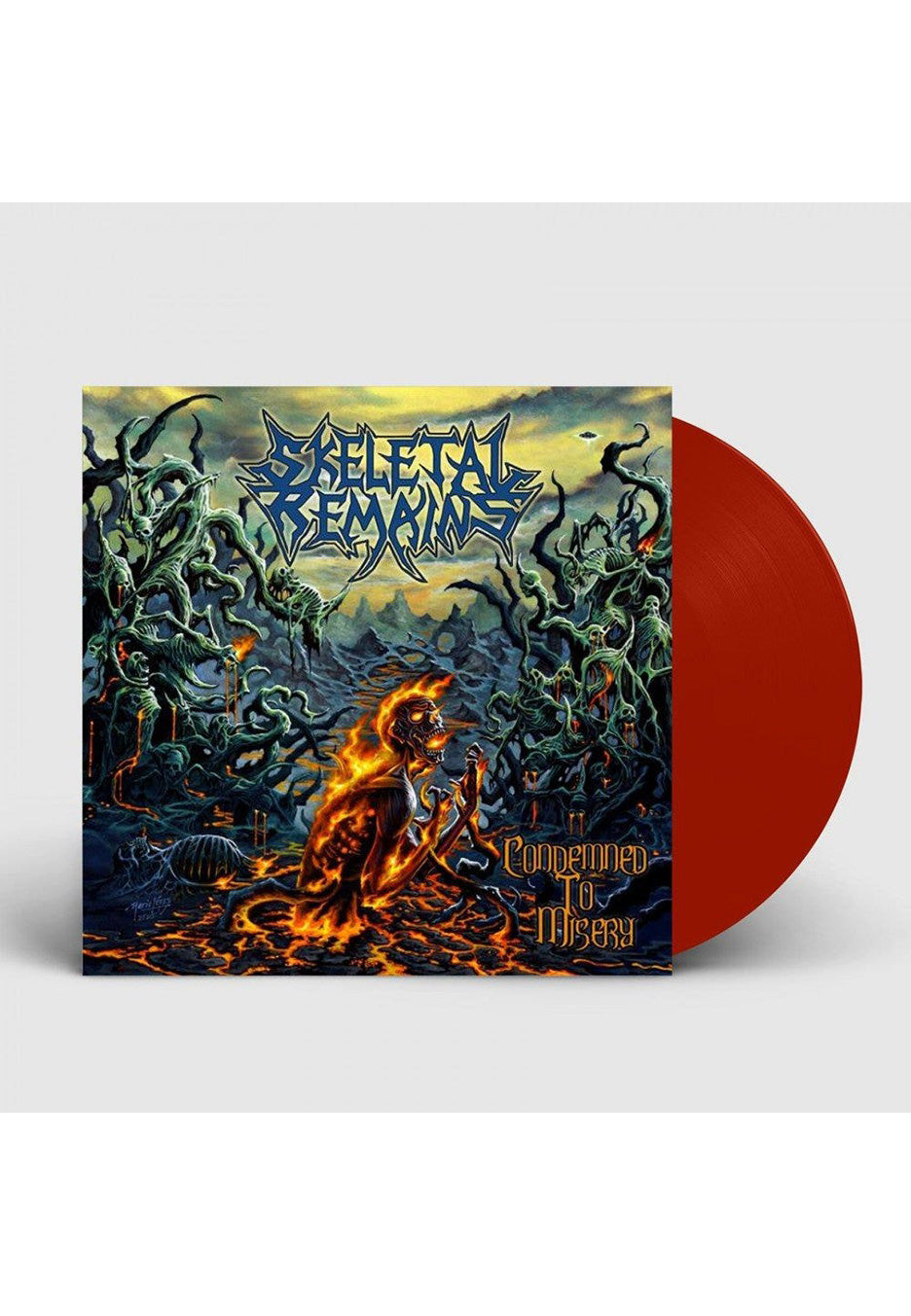 Skeletal Remains - Condemned To Misery (Re-Issue 2021) Brick Red - Colored Vinyl | Neutral-Image