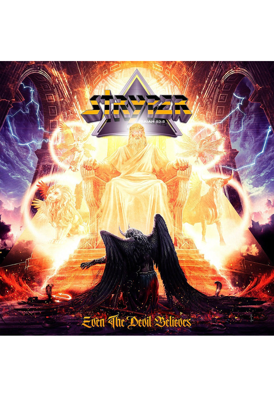 Stryper - Even The Devil Clear Red - Colored Vinyl | Neutral-Image