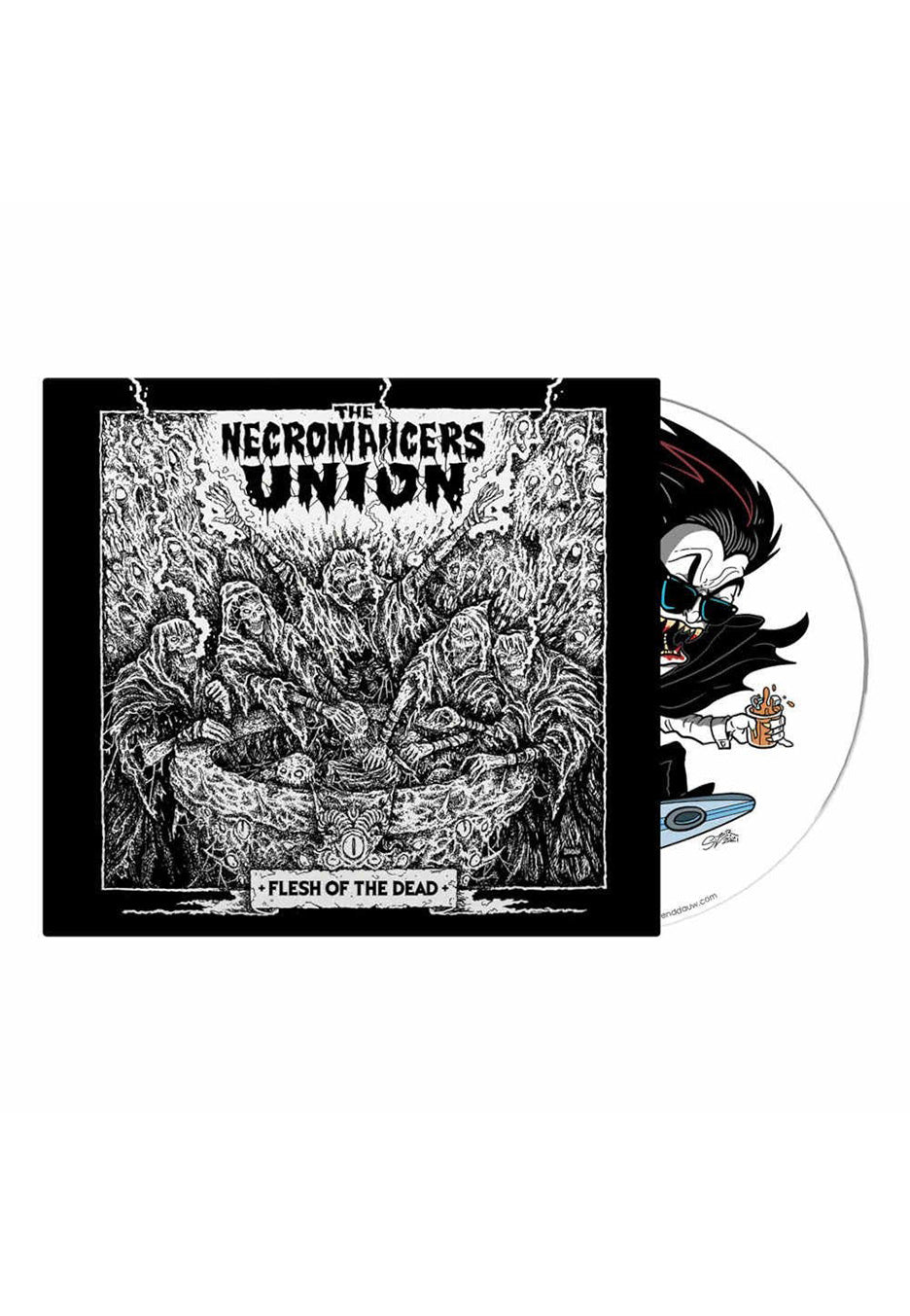 The Necromancers Union - Flesh Of The Dead - Digipak CD | Neutral-Image