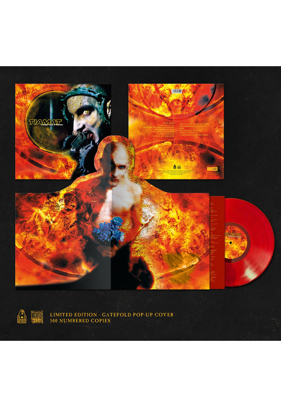 Tiamat - A Deeper Kind Of Slumber Clear Red - Colored Vinyl | Neutral-Image