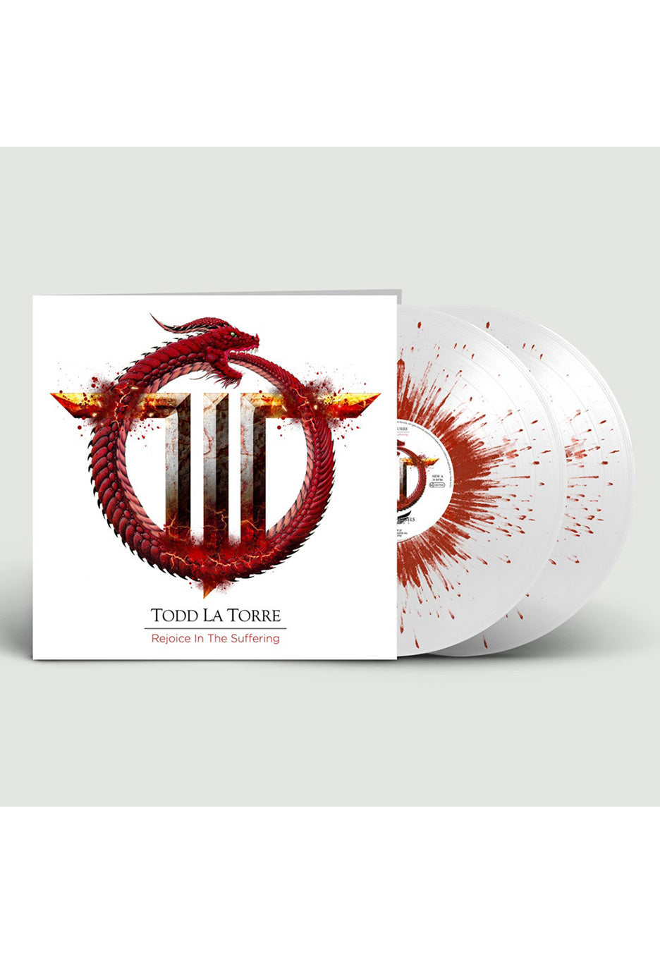 Todd La Torre - Rejoice In The Suffering White Red - Splattered 2 Vinyl | Neutral-Image