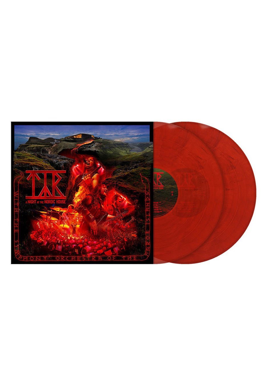 Tyr - A Night At The Nordic House Red - Marbled Vinyl | Neutral-Image