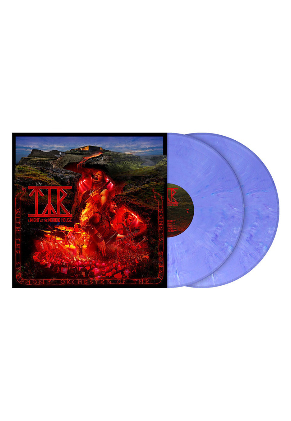 Tyr - A Night At The Nordic House Blue - Marbled Vinyl | Neutral-Image