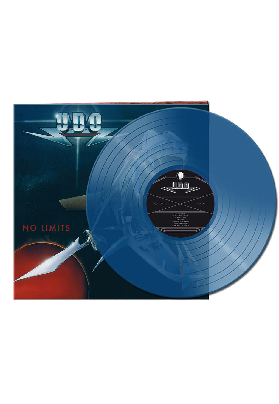 U.D.O. - No Limits Clear Blue - Colored Vinyl | Neutral-Image